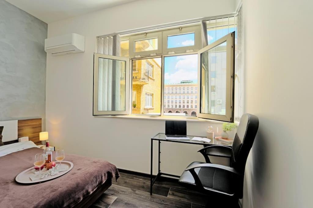 Cozy 2-Bedroom Flat In The Very Center Of Sofie Exteriér fotografie